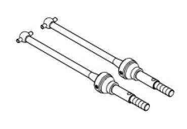 SWORKz Fox44 Kardanwelle vorne CVD 5mm (2)